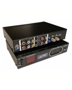 CableTronix CTARM-2SV Digital Agile Modulator with Dual RCA and S-Video Inputs UHF CATV Single Channel