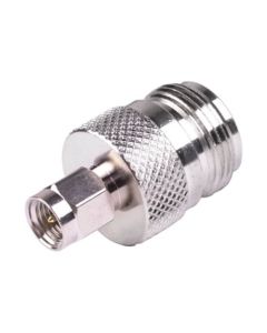 Eagle SMA Male to N Female Adapter Connector Commercial Grade Connector SMA Jack to SMA Plug Connector Adapter Nickel Plated Brass with Gold Plated Contacts