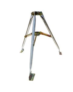 Easy Up EZ 22-2A 2 FT Tripod Mount Antenna Mast Roof Heavy Duty Steel Mast Up To 2 1/8" O.D. to 1 1/4" Diameter