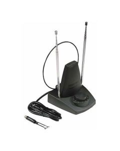 RCA ANT121 HD TV Antenna Indoor with Fine Tuning Channel Signal Aerial with Smart Tuner Local Channel Signal Aerial with Smart Tuner, Part # ANT-121
