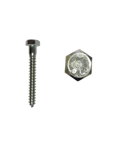 STEREN 220-220 LAG SCREW BOLT 5/16" X 2.5" WITH 1/2" HEX HEAD