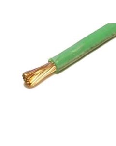 Eagle Copper Grounding Wire 10 AWG Cable 10' FT Green Jacketed Antenna Lightning Strike Ground Protection Satellite Dish Off-Air TV Signal