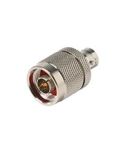 Eagle N Type Male Plug to BNC Female Jack Adapter Connector 4 GHz N Type Coaxial Connector with Gold Plated Contacts for C-Band TV Antenna Satellite Components