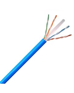 Eagle CAT6 Cable 150' FT Blue Bulk 550 MHz Solid Copper Unshielded 4 Twisted Pair UTP Network FastCat Cable UL Exceeds All Standards CMR 23 AWG 5092 ETL Verified Ethernet CAT6 Data Transfer Line