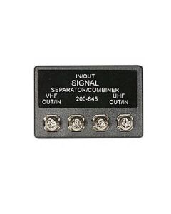Eagle Signal Band Separator UHF VHF FM 75 Ohm TV Antenna Splitter Adapter Gold 