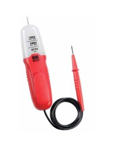 Eagle Voltage Tester 3-Range Live Circuit 4-Way Probe Indicator 80-277 Volt AC/DC Probe Glow Indicator Heavy Duty 3-Way Electrical Voltage Tester