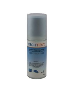 TechTent VC1351 Deluxe Screen Cleaning Kit 5oz Non-Aerosol Container 7x7 Inch Non-Abrasive Micro-Fiber Cloth for Tablets Phones TV Screens and Laptops